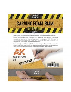 CARVING FOAM spessore 8mm... 2