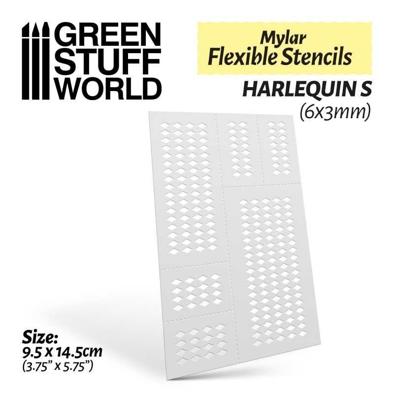 Stencil Flessibili - ARLECCHINO S (6x3mm) (3670)