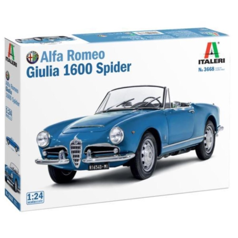 Alfa Romeo Giulia 1600 Spider (1/24)