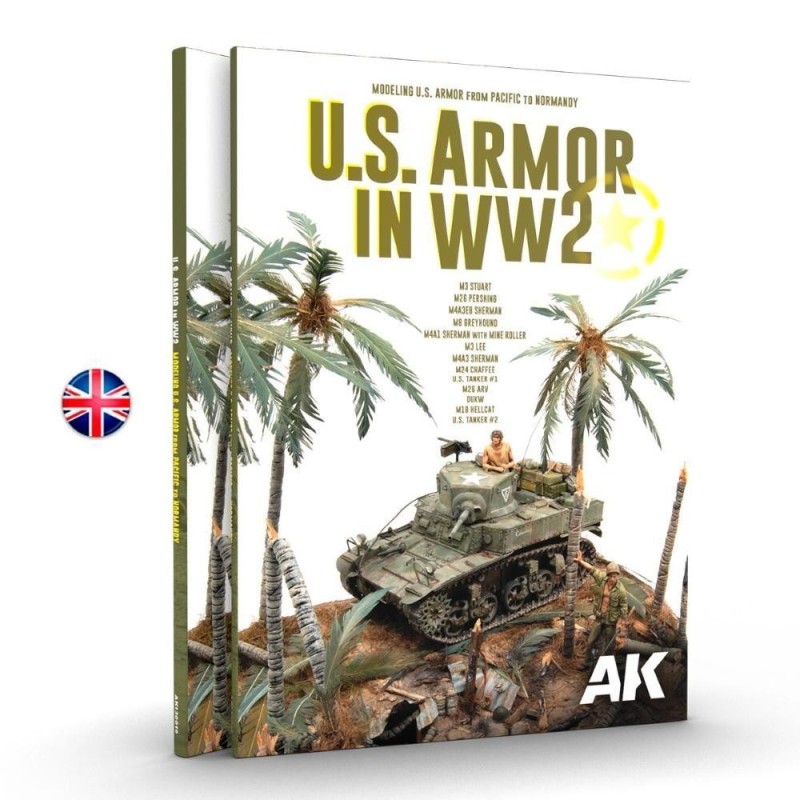 U.S ARMOR IN WW2 - inglese -156 pagine. Copertina semirigida.