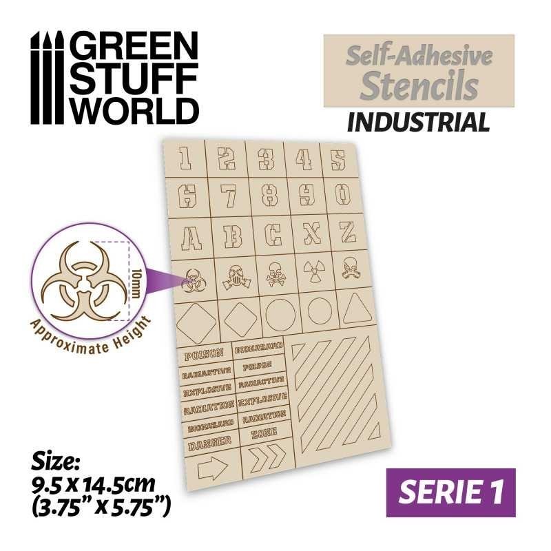 Stencil autoadesivi - Industriale (10937)