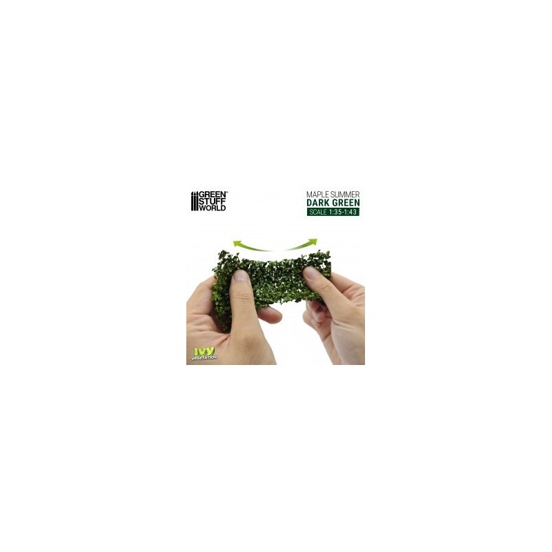 Edera in miniatura - Acero verde oscuro - Grande (4638)