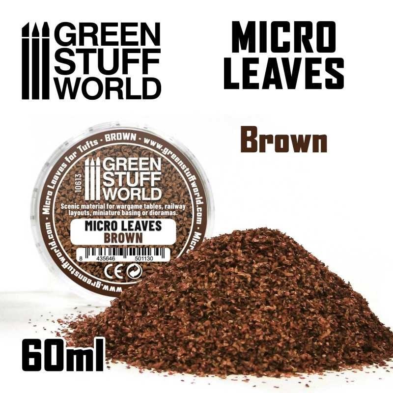 MICRO FOGLIE - Mix marrone ( 10613)
