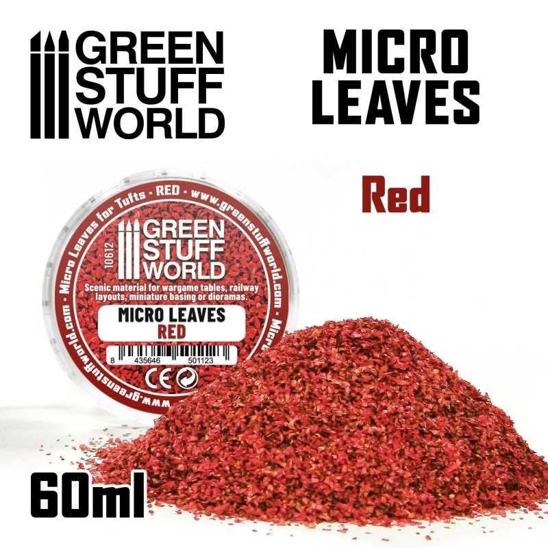 MICRO FOGLIE - Mix rosso (10612)