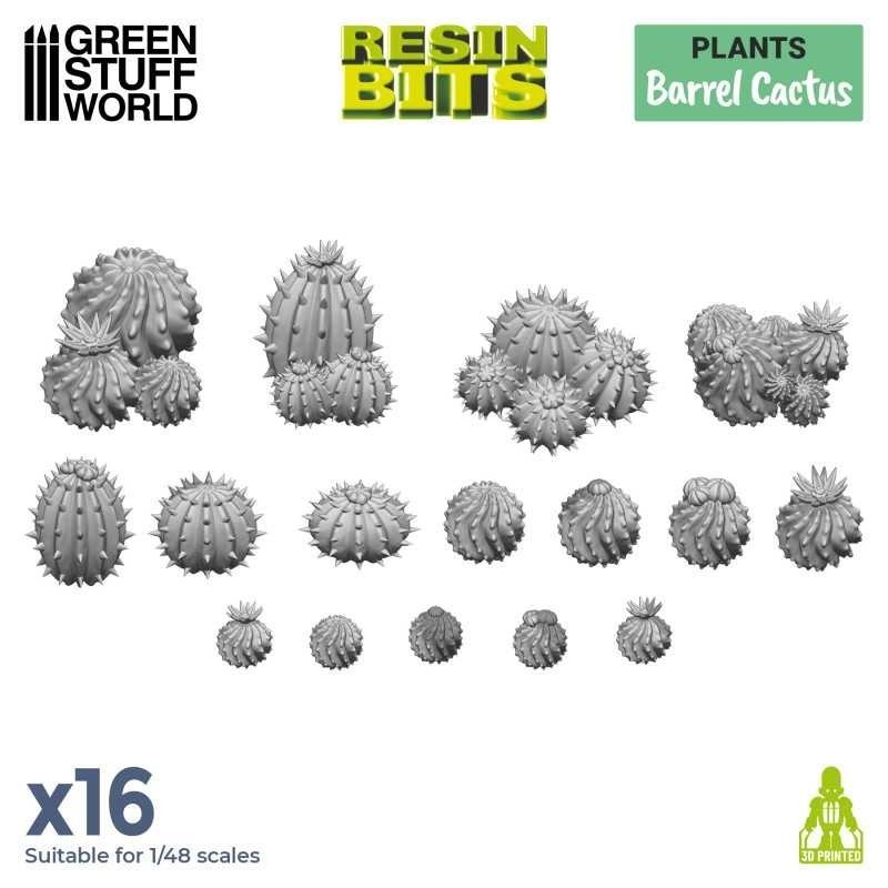 Set stampato in 3D - Cactus grusone (11614)