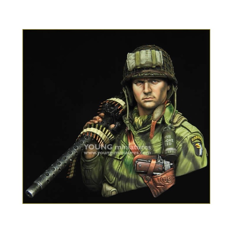 WW2 US AIRBORNE with M1919 (1/10)