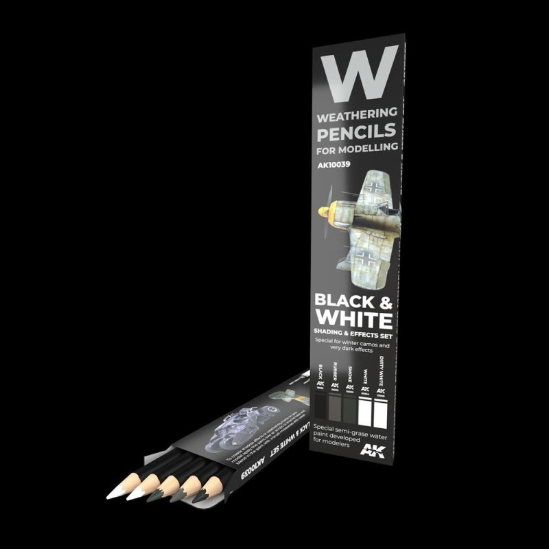 Matita acquarellabile SET BLACK AND WHITE