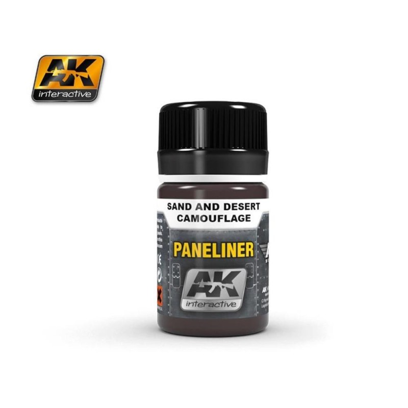 PANELINER per mimetiche sabbia e desertiche 35ml