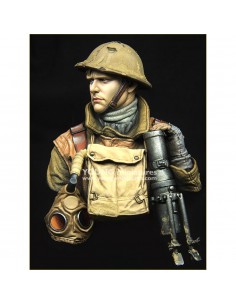 British LEWIS Gunner WWI...