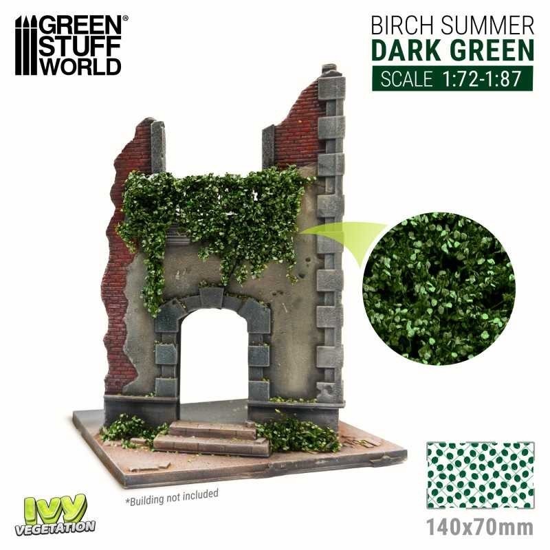 EDERA IN MINIATURA - BETULLA VERDE SCURO - PICCOLO ( 4647)