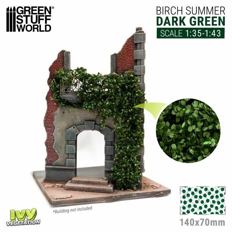 EDERA IN MINIATURA - BETULLA VERDE SCURO - GRANDE (4646)