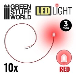 Luci LED VERDI - 3mm (3824)