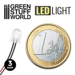 Luci LED VERDI - 3mm (3824)