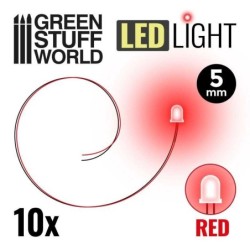 Luci LED ROSSE - 5mm (3827)