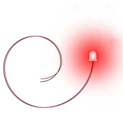 Luci LED ROSSE - 5mm (3827)