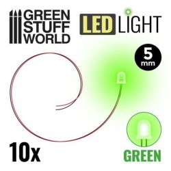 Luci LED VERDI - 5mm (3828)
