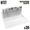 Set con 20 Punte da Trapano Diamantate (1446)
