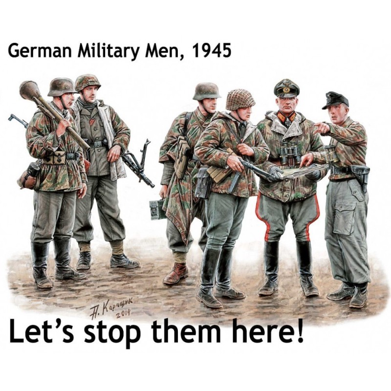 Soldati tedeschi WWII Let's stop them here