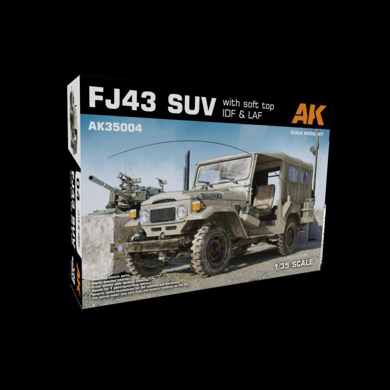 FJ43 SUV with Soft top IDF & LAF (1/35)