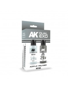 SILVER & GUN METAL DUAL EXO...