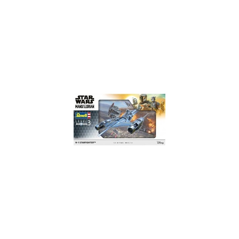 Star Wars serie - N-1 Starfighter scala (1/24)