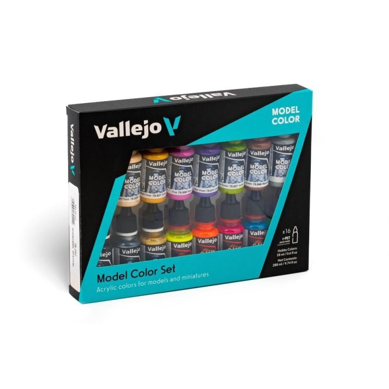 Vallejo set Wargames Special di 16 colori da 18 ml