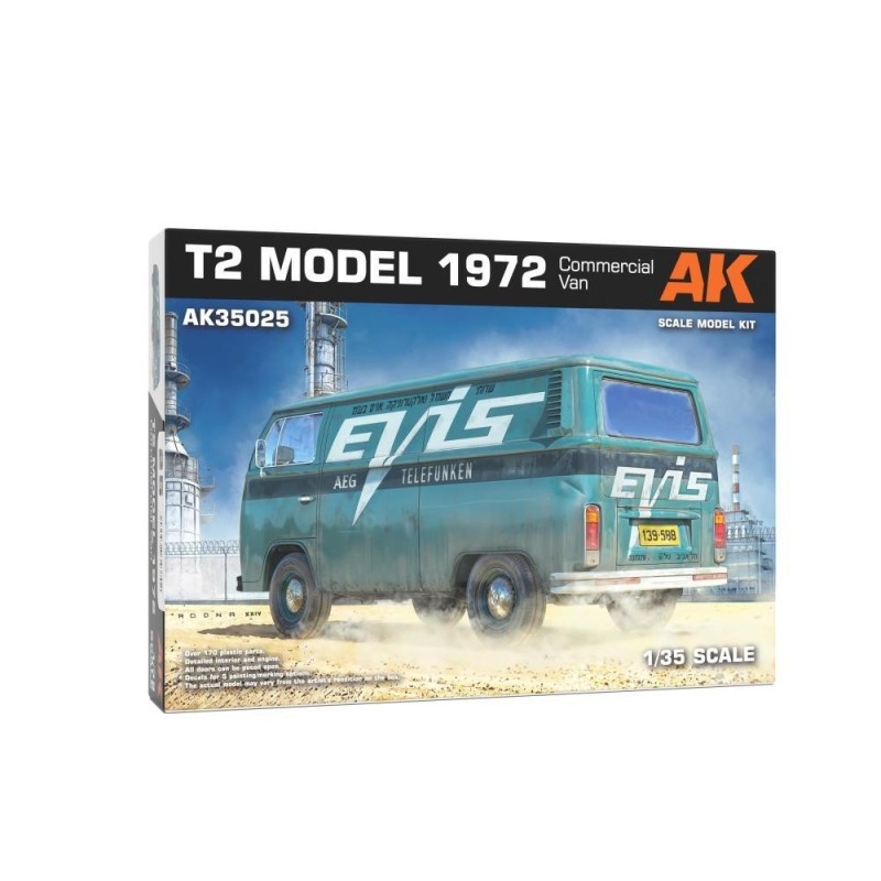 T2 MODEL 1972 Commercial Van (1/35)