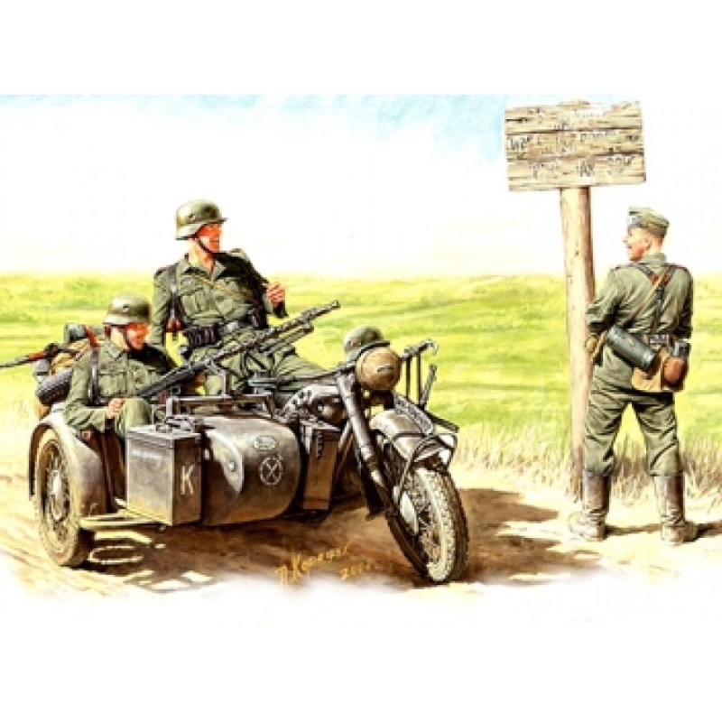 Motociclisti tedeschi 1940-1943