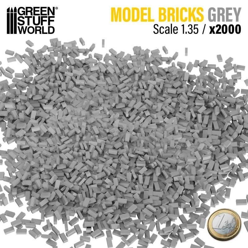 Mattoni in miniatura - Grigi x2000 1/35 (9204)