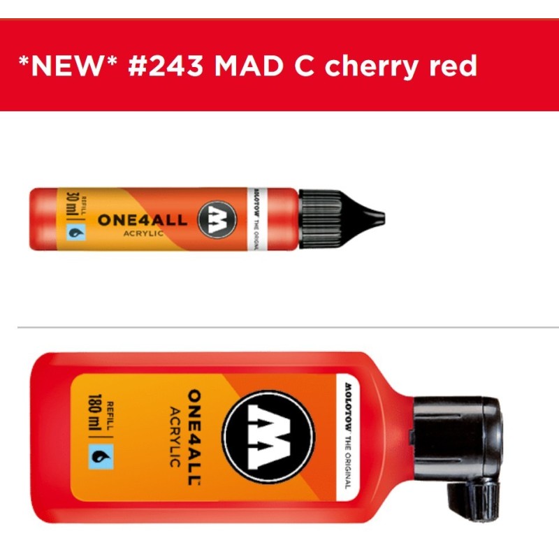 MAD C CHERRY RED N°243