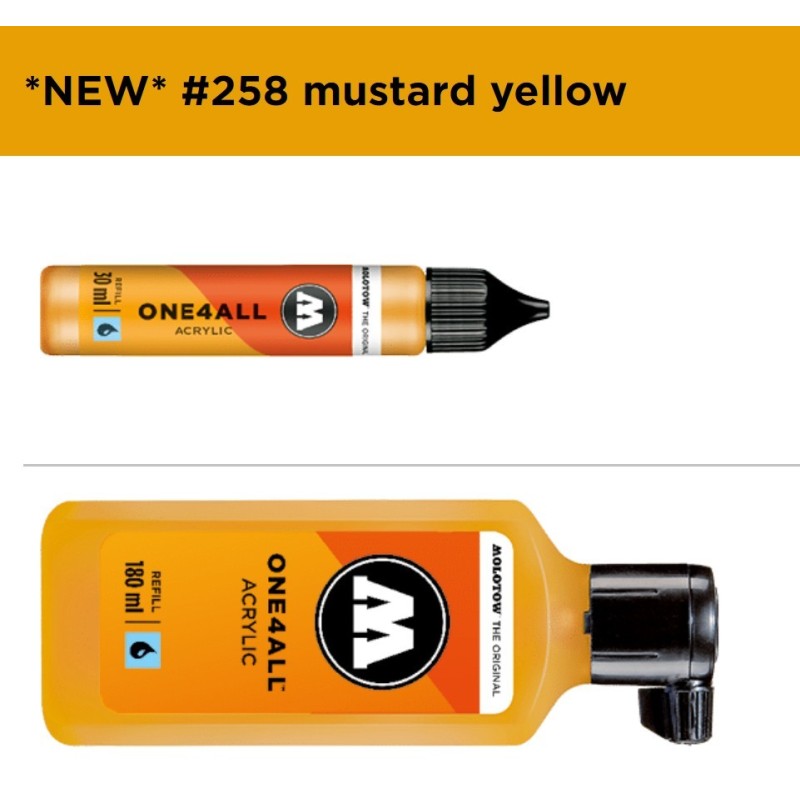 MUSTARD YELLOW N°258