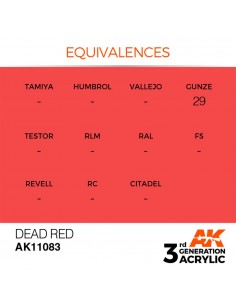 3rd Generation Dead Red 17ml 2