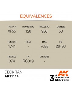 3rd Generation Deck Tan 17ml 2