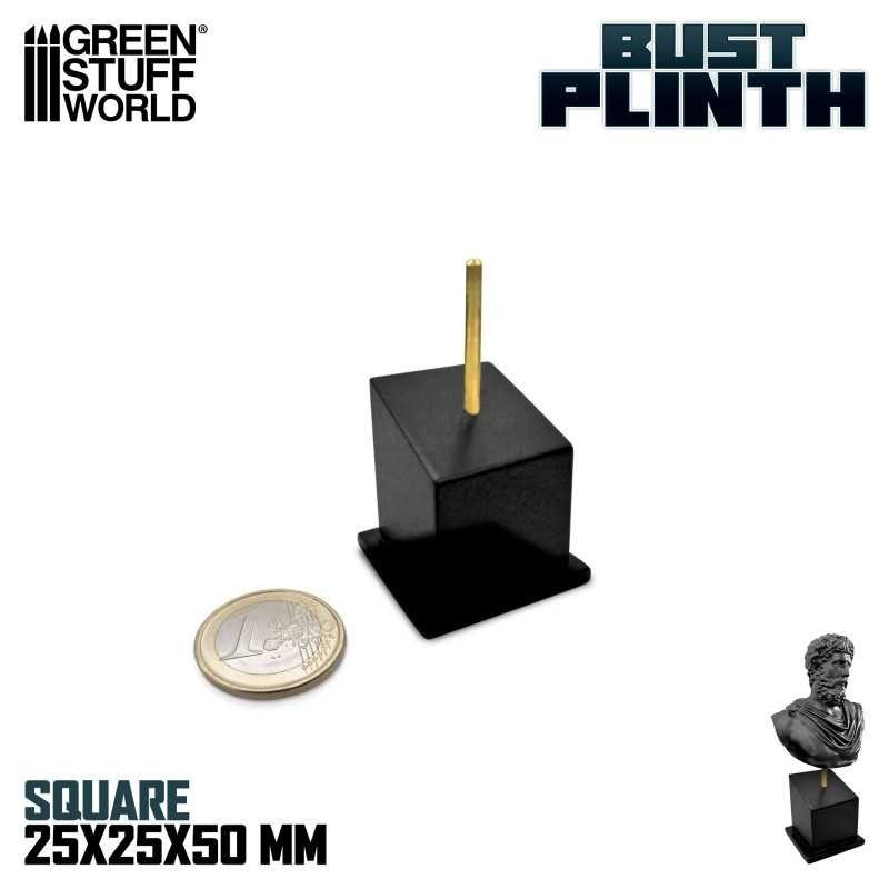 Plinto busto Nero 2,5x2,5 cm (2137)