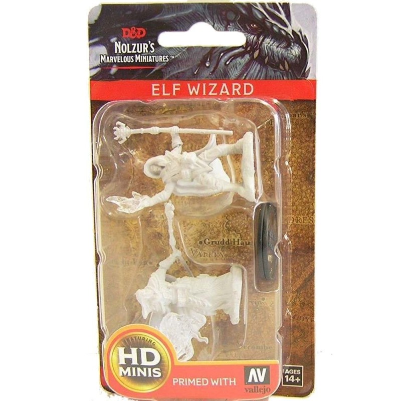 D&D Nolzur Mum Elf Male Wizard