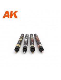 METALLIC Markers (Set di 4... 2