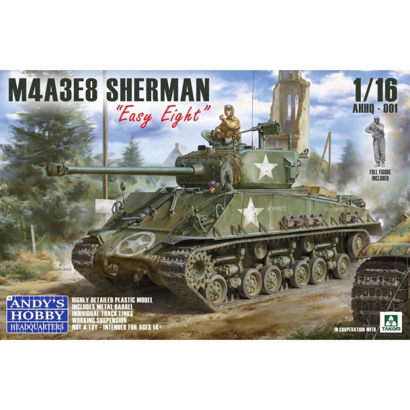 M4A3E8 Sherman Easy Eight (1/16)