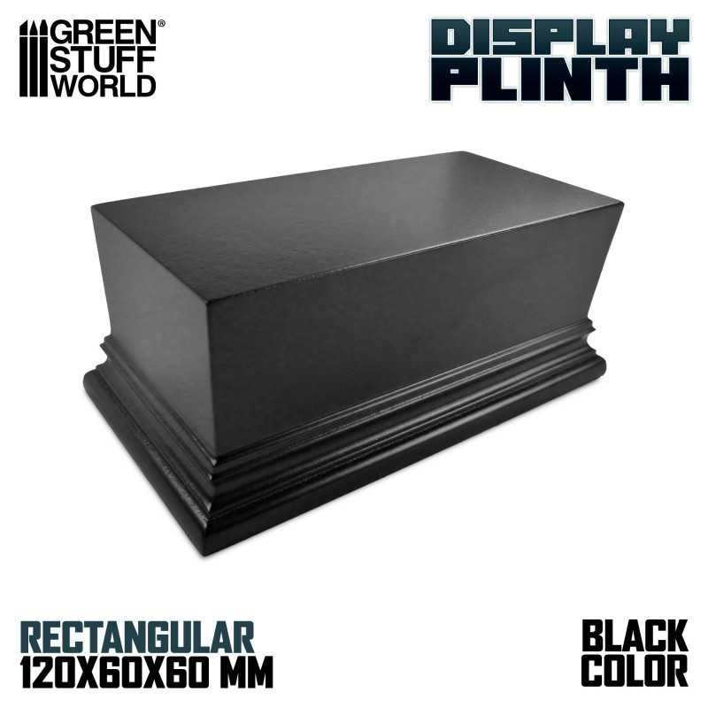 Piedistallo Rettangolare 12x6cm - Nero (2709)