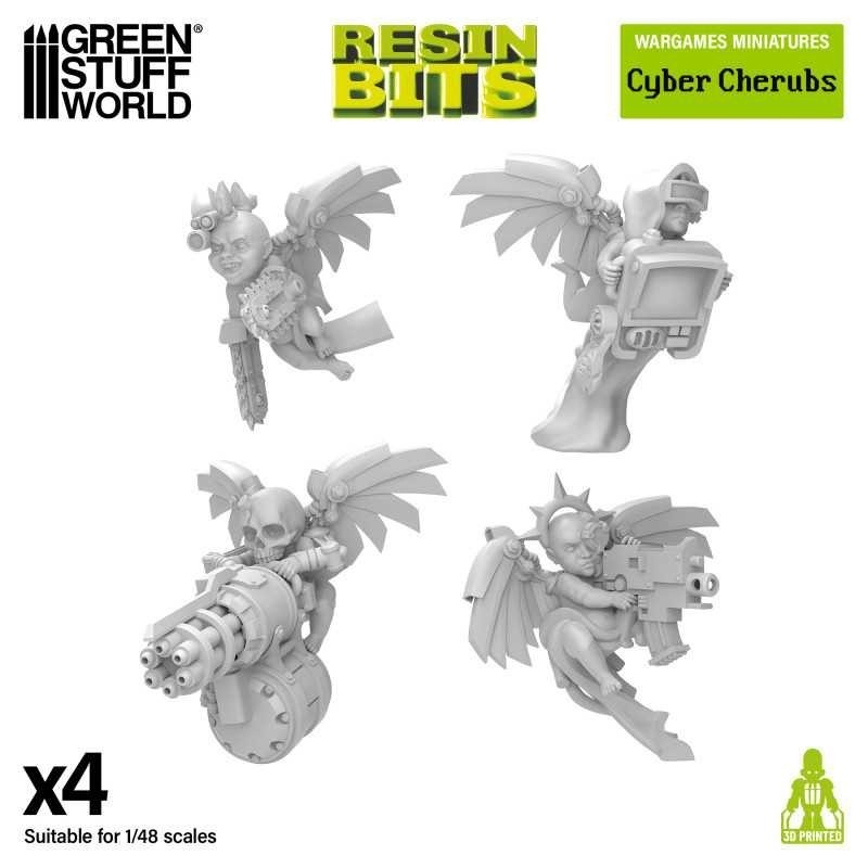 Cherubini 40k - Cyber Cherubini 1/48 (13499)
