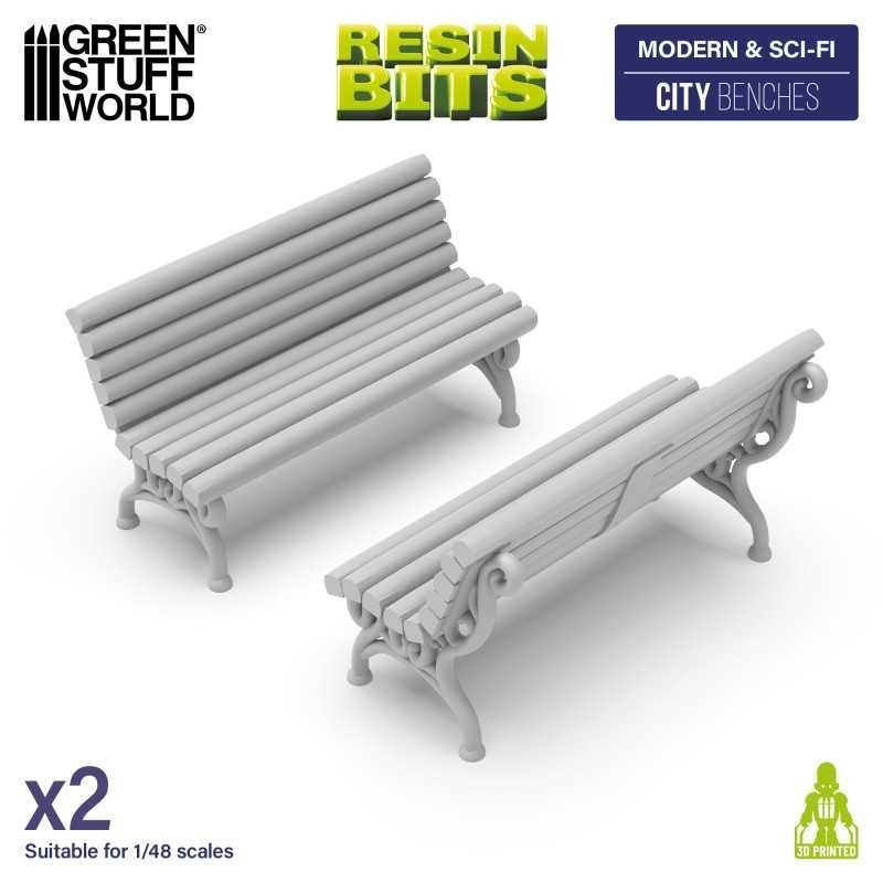 Panchine da giardino 1/48 (13633)