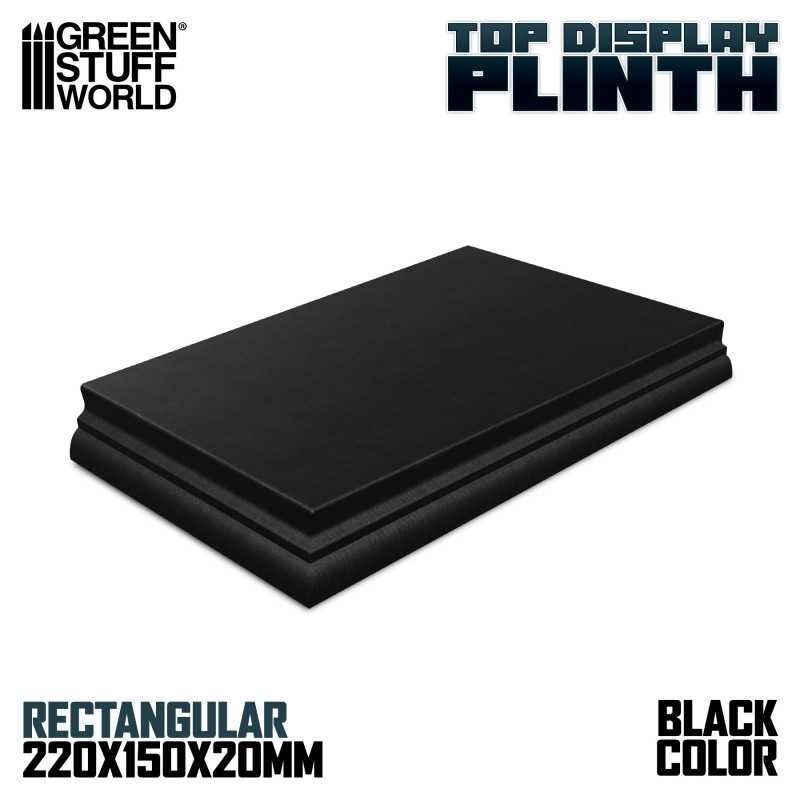 Plinto Rettangolare 22x15 cm Nero (5820)