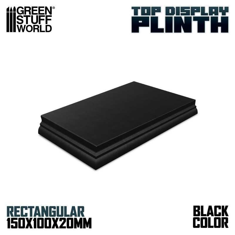 Plinto Base Rettangolare 15x10 cm Nero (5821)