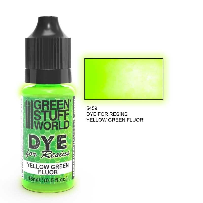 Colorante per Resine GIALLO-VERDE FLUOR (5459)