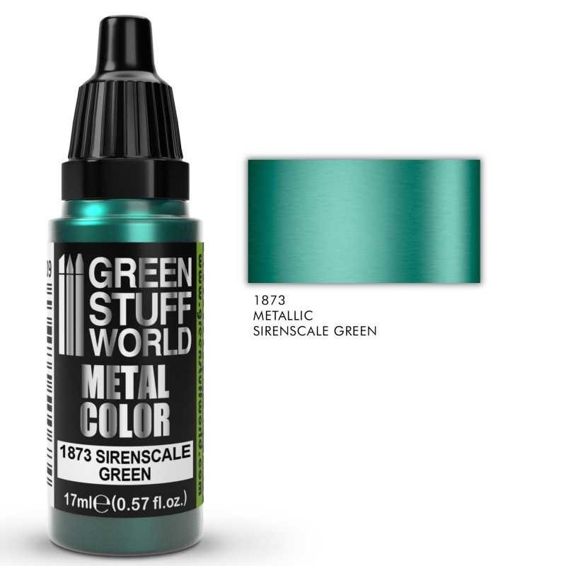 Colori Metallizzati SIRENSCALE GREEN (1873)