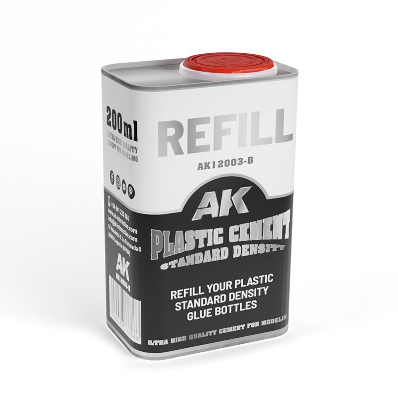 REFILL – PLASTIC CEMENT STANDARD DENSITY (GLUE) 200ml