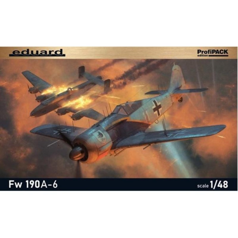 ProfiPACK edition kit of German WWII fighter aircraft Fw 190A-6 1/48