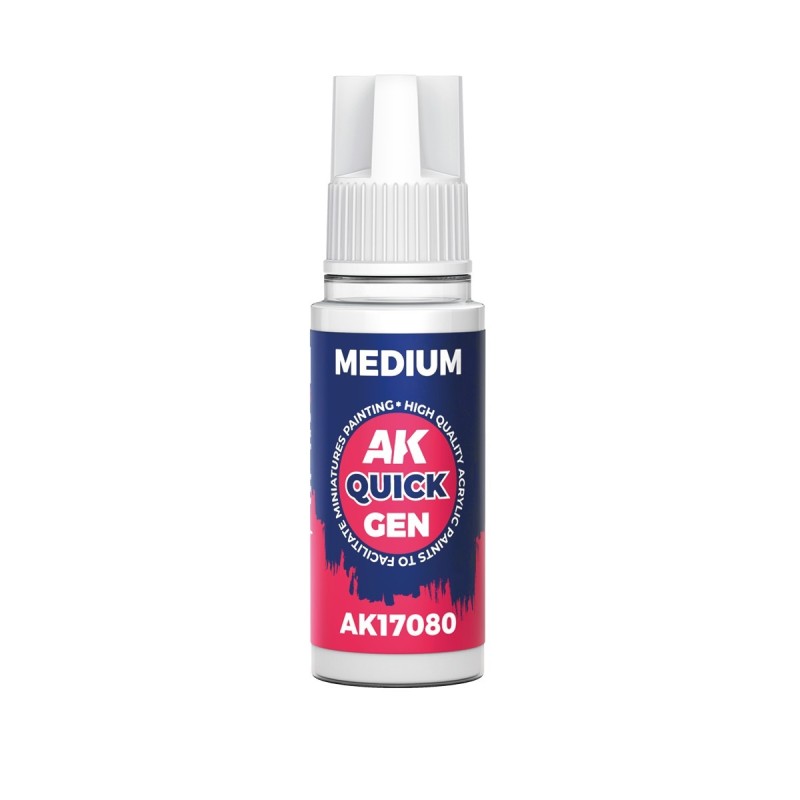AK INTERACTIVE: colore acrilico MEDIUM 18 ml - QUICK GEN