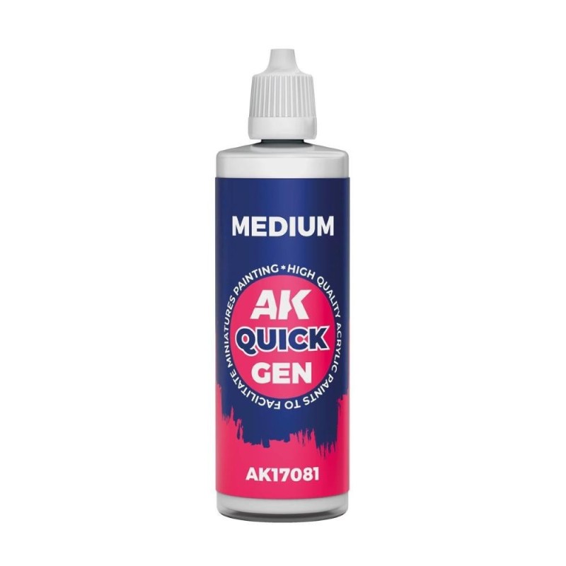AK INTERACTIVE: colore acrilico MEDIUM 60ml - QUICK GEN