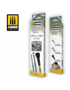Set di 3 pennelli Pigment