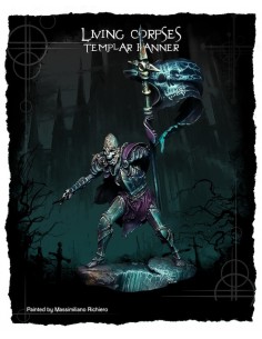 Living Corpse - Templar banner